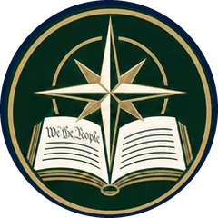 The Constitutional Compass emblem